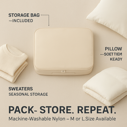 Large Foldable Bedding Storage Bag for Duvet
