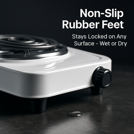 Compact Portable Burner Stove for Countertop Cooking