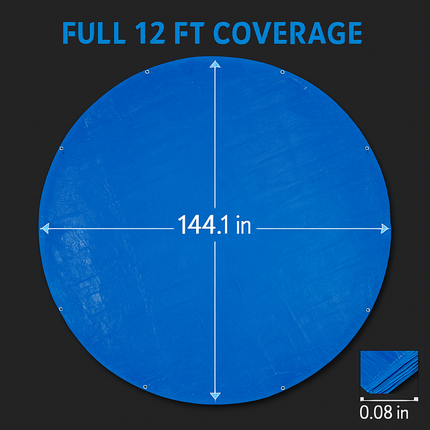 Swimming Pool Cover Protector: Dustproof and Waterproof
