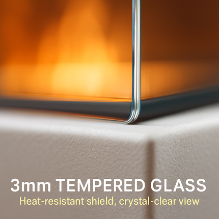 Tabletop Fire Pit with Roasting Sticks Portable