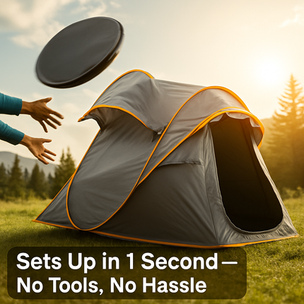 5-8 Person Pop Up Tent with Instant Setup
