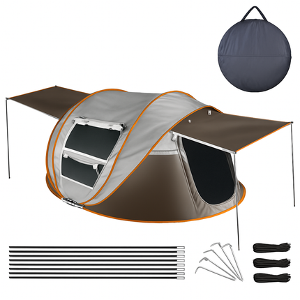 5-8 Person Pop Up Tent with Instant Setup