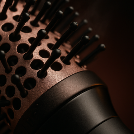 3-in-1 Thermal Hair Brush: Curler, Straightener & Comb