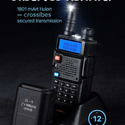 Dual-Band Walkie Talkie for Everyday Use