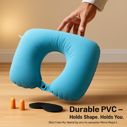 U-Shape Travel Neck Pillow: Packable Comfort