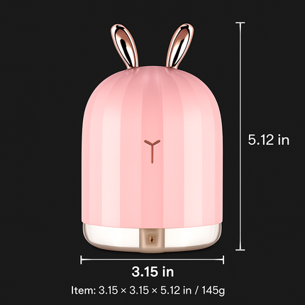 Ultrasonic Air Humidifier with 7-Color Breathing Lights