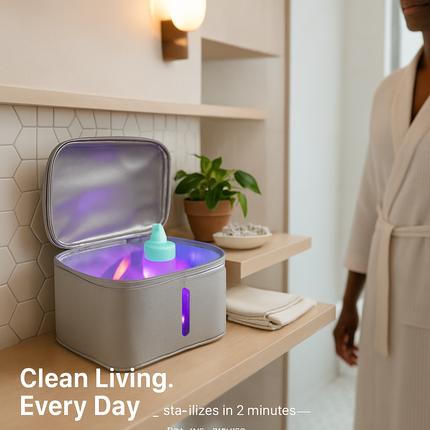 UV Disinfection Bag: Compact Sanitizer for Quick Cleaning