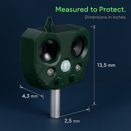Ultrasonic Animal Repeller for Yard Deterrence