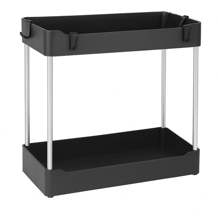 2-Tier Under Sink Shelf Organizer for Bathroom