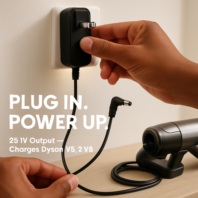 Vacuum Charger for V6-V8 Cordless Vacuum
