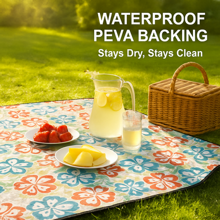 Waterproof Picnic Blanket - Foldable & Easy to Carry