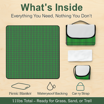 Waterproof Picnic Blanket - Foldable & Easy to Carry