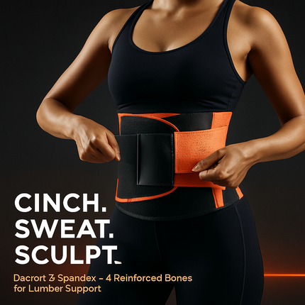 U-Shaped Slimming Waist Belt for Targeted Core Support