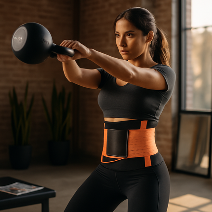 U-Shaped Slimming Waist Belt for Targeted Core Support