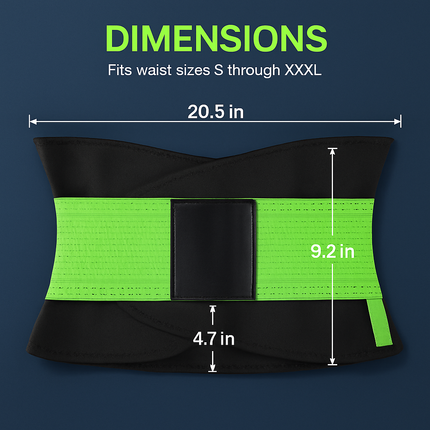 U-Shaped Slimming Waist Belt for Targeted Core Support