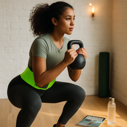 U-Shaped Slimming Waist Belt for Targeted Core Support