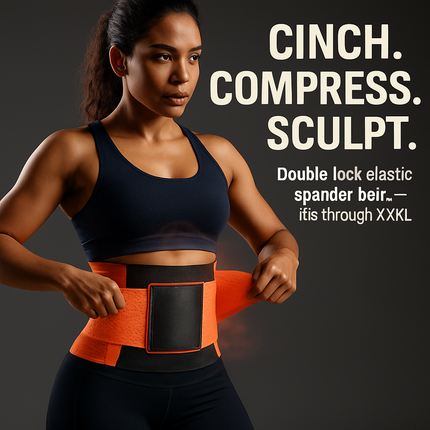 U-Shaped Slimming Waist Belt for Targeted Core Support