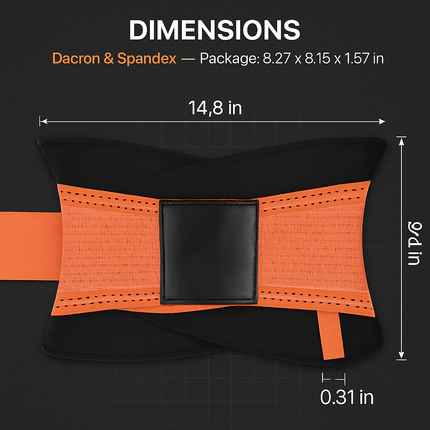 U-Shaped Slimming Waist Belt for Targeted Core Support