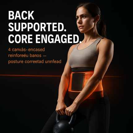 U-Shaped Slimming Waist Belt for Targeted Core Support