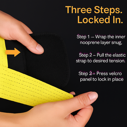 U-Shaped Slimming Waist Belt for Targeted Core Support
