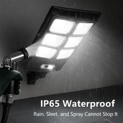 Solar Powered Wall Light with PIR Motion Sensor