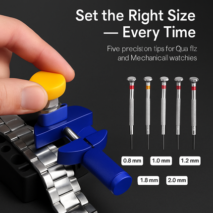 Watch Repair Tool Kit Case Opener & Link Remover