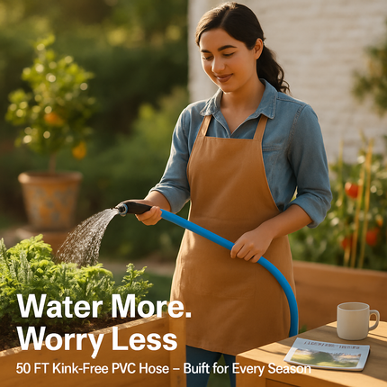 Non-Expanding Garden Hose for All-Weather Use