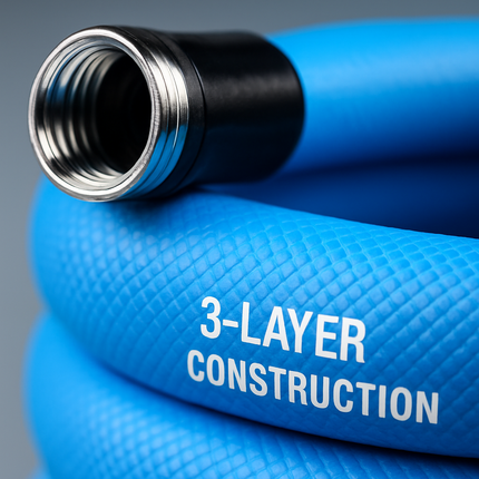Non-Expanding Garden Hose for All-Weather Use