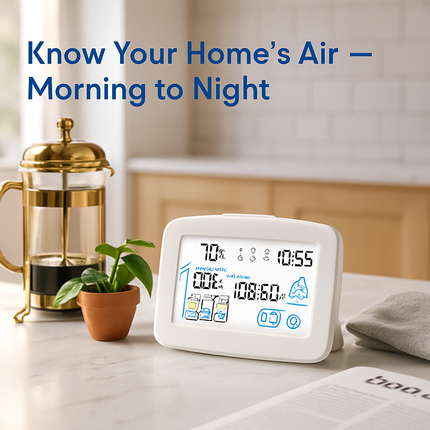 Wireless Weather Station: Indoor/Outdoor Temp & Humidity