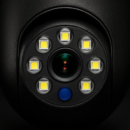 WiFi Bulb Camera with Pan Tilt and Two-Way Audio