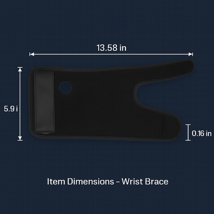 Carpal Tunnel Wrist Brace with Thumb Hole & Splint