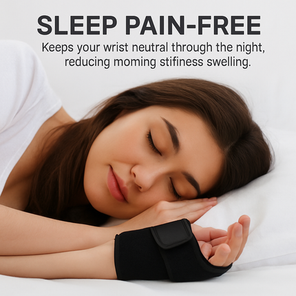 Carpal Tunnel Wrist Brace with Thumb Hole & Splint