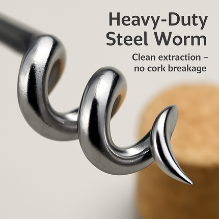 Corkscrew Bottle Opener Set with Foil Cutter