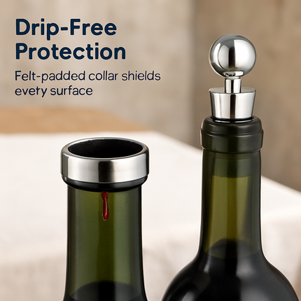 Corkscrew Bottle Opener Set with Foil Cutter