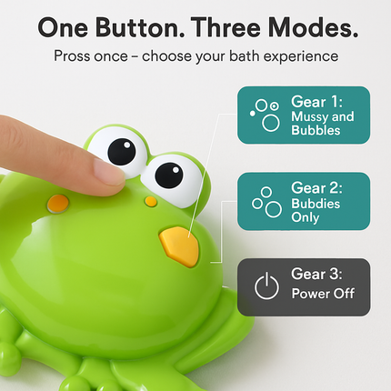 Bubble Bath Maker Frog: Musical Bath Toy for Kids