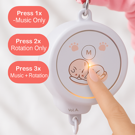 Musical Crib Mobile for Babies and Nurseries