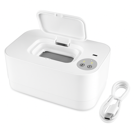 Baby Wipe Warmer with Night Light and 3 Temperature Settings