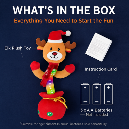 Electric Dance Toy with Singing and Recording