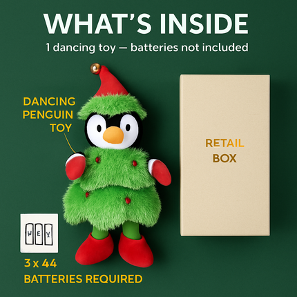 Electric Dancing Snowman Plush Toy - Talking & Singing