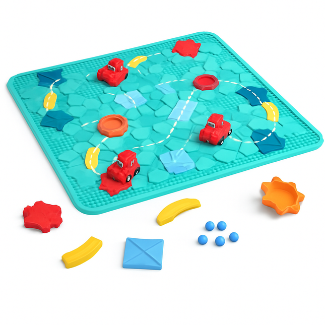 Logical Road Builder Puzzle for STEM Learning