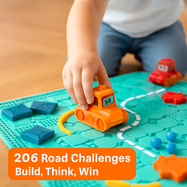 Logical Road Builder Puzzle for STEM Learning