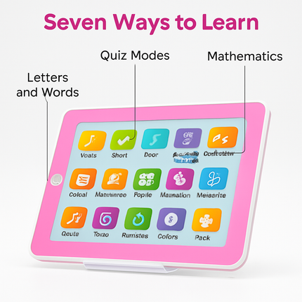 Educational Kids Tablet Toy for Learning and Play