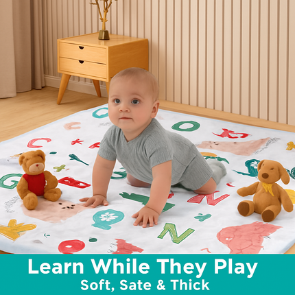 Baby Play Mat Non-Slip for Crawling and Learning