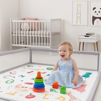 Baby Play Mat Non-Slip for Crawling and Learning