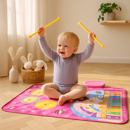 Baby Musical Mat with 55 Sounds for Toddlers
