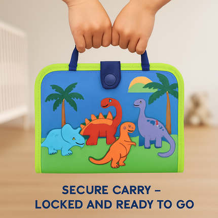 Kids Busy Board: Sensory Montessori Toy for 1-6