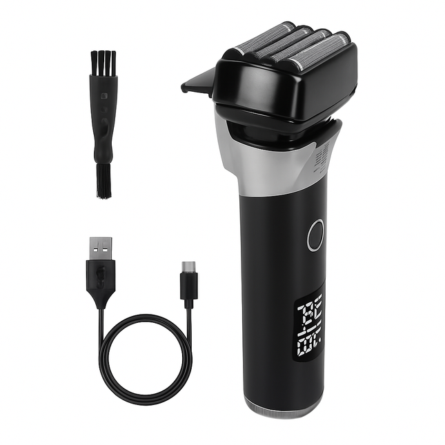 Electric Foil Face Shaver with 5 Precision Blades
