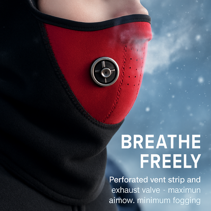 Half Face Mask Breathable Windproof Dustproof Neck Warmer for Bike Motorcycle Racing