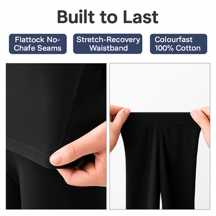 Thermal Underwear Set for Men - Long Johns Top & Bottom