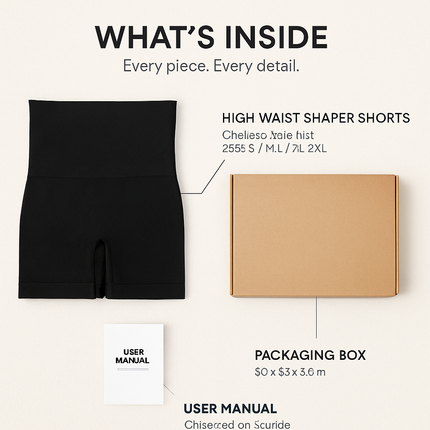 High Waist Shapewear for Tummy & Waist Slimming